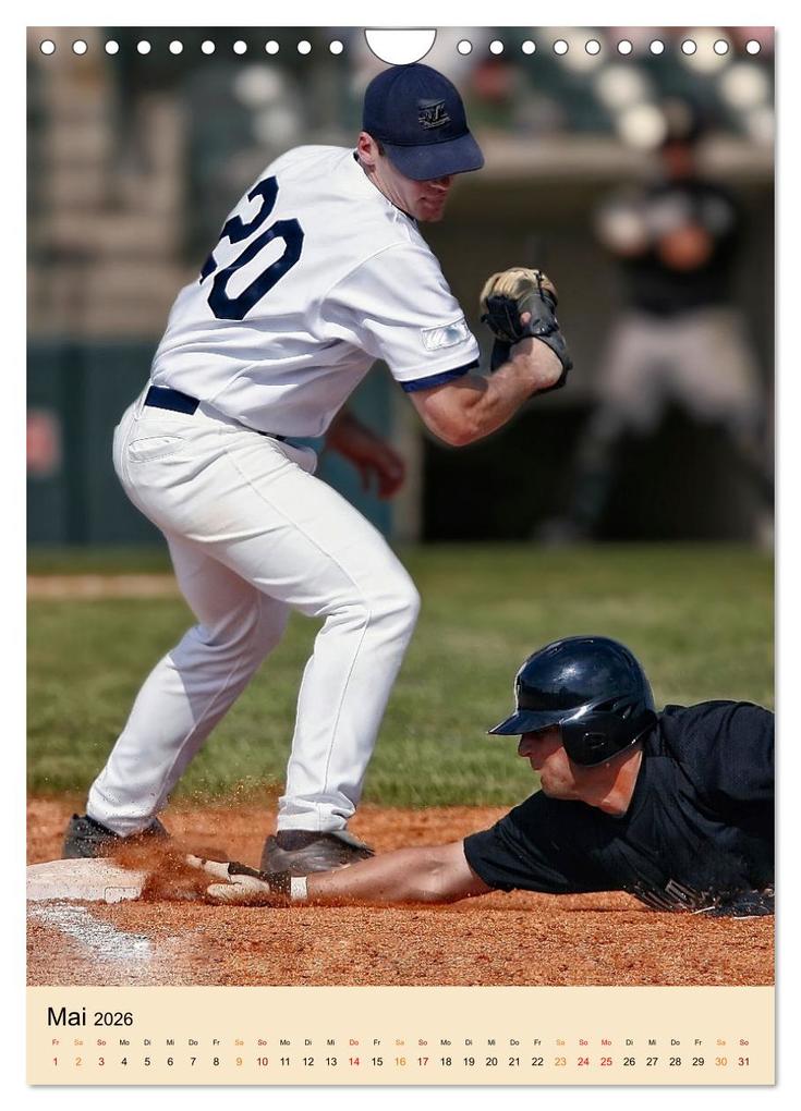 Weitere Ansicht: Baseball Power (Wandkalender 2026 DIN A4 hoch), CALVENDO Monatskalender | Peter Roder, Calvendo