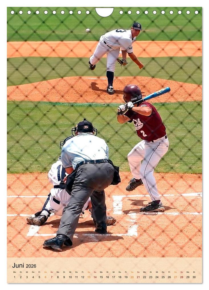 Weitere Ansicht: Baseball Power (Wandkalender 2026 DIN A4 hoch), CALVENDO Monatskalender | Peter Roder, Calvendo