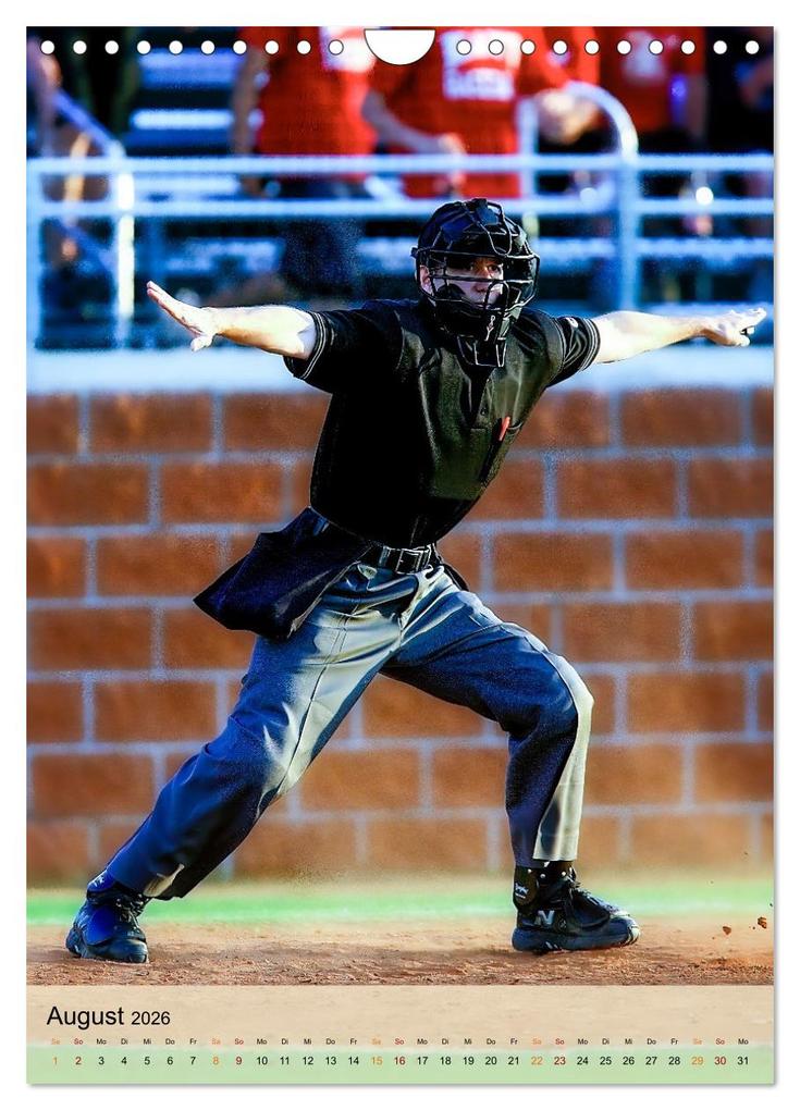 Weitere Ansicht: Baseball Power (Wandkalender 2026 DIN A4 hoch), CALVENDO Monatskalender | Peter Roder, Calvendo