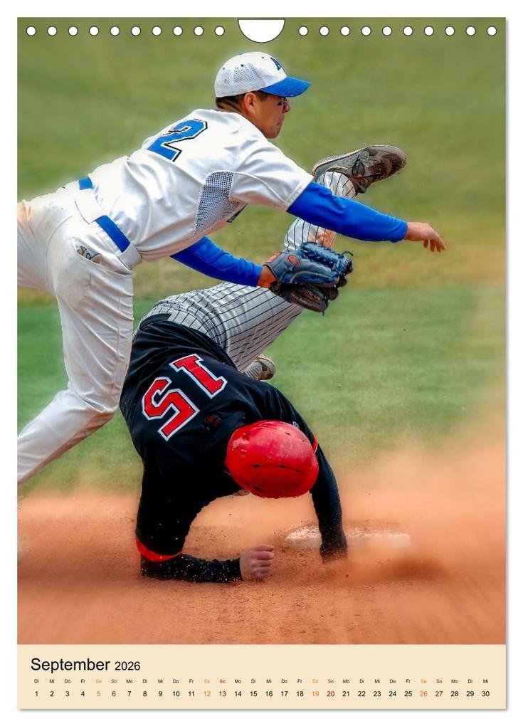 Weitere Ansicht: Baseball Power (Wandkalender 2026 DIN A4 hoch), CALVENDO Monatskalender | Peter Roder, Calvendo