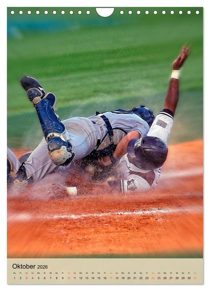 Weitere Ansicht: Baseball Power (Wandkalender 2026 DIN A4 hoch), CALVENDO Monatskalender | Peter Roder, Calvendo
