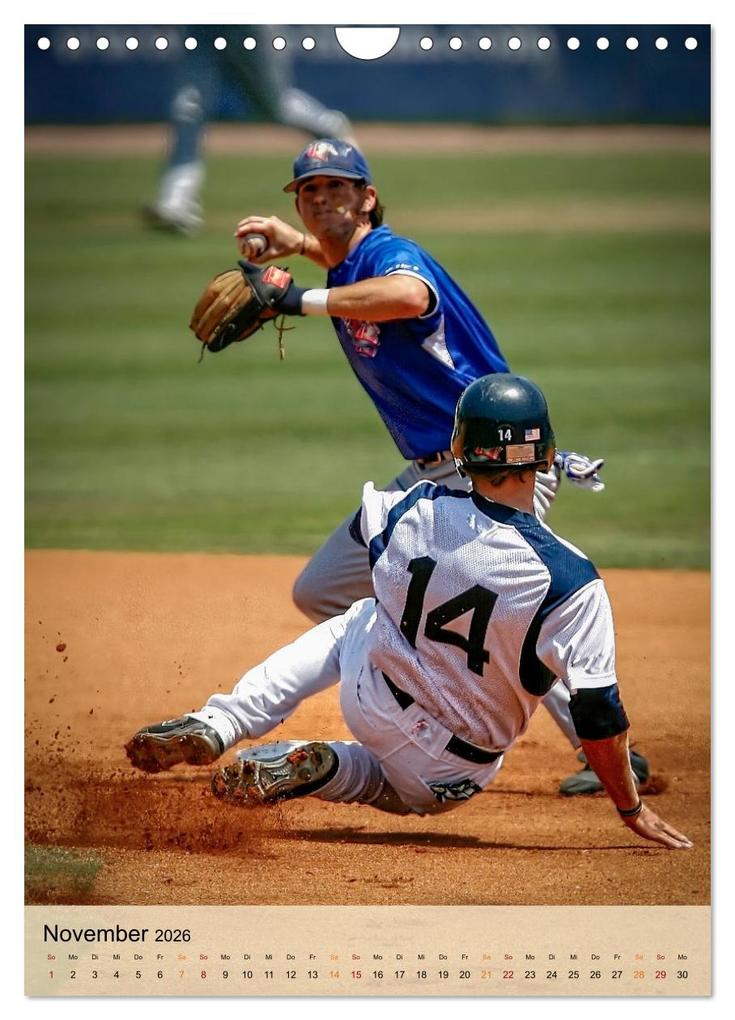 Weitere Ansicht: Baseball Power (Wandkalender 2026 DIN A4 hoch), CALVENDO Monatskalender | Peter Roder, Calvendo
