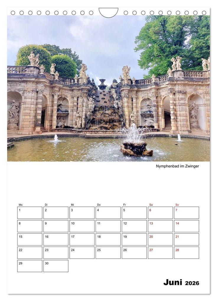Weitere Ansicht: Prachtvolles Dresden (Wandkalender 2026 DIN A4 hoch), CALVENDO Monatskalender | Gisela Kruse, Calvendo