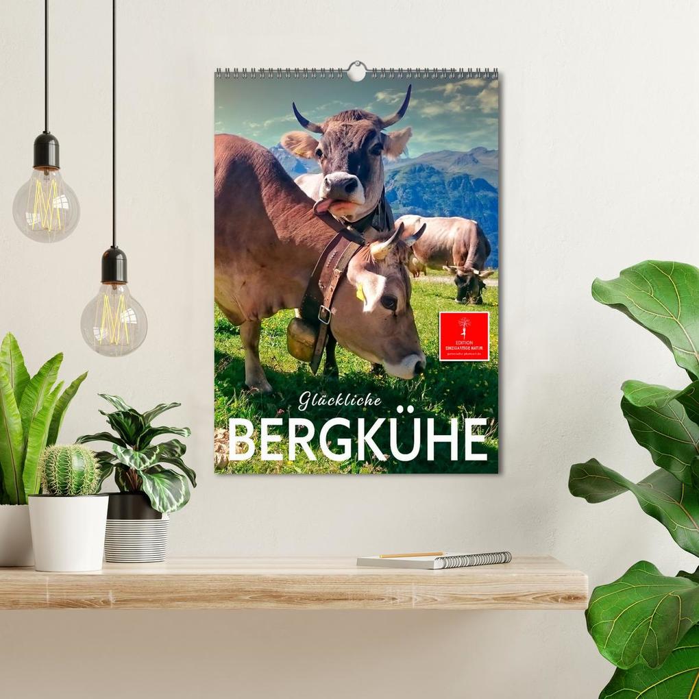 Weitere Ansicht: Glückliche Bergkühe (Wandkalender 2026 DIN A3 hoch), CALVENDO Monatskalender | Peter Roder, Calvendo