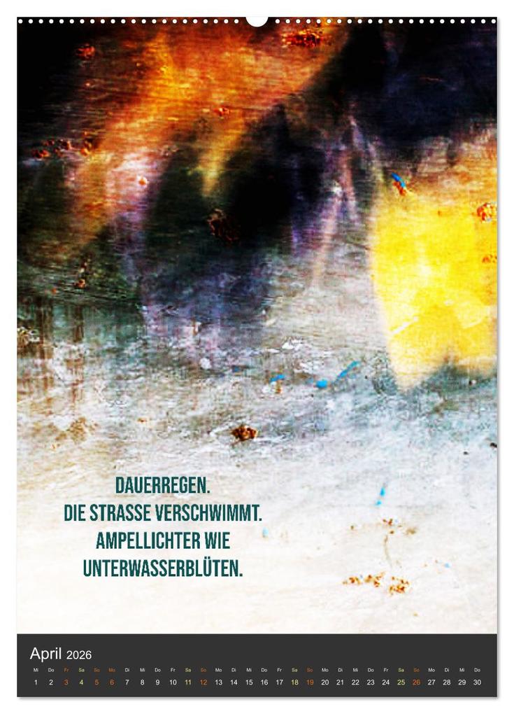 Weitere Ansicht: AugenweiTe Bilder.Texte.Inspirationen (Wandkalender 2026 DIN A2 hoch), CALVENDO Monatskalender | Martina Marten und Gudrun Schwibbe, Calvendo