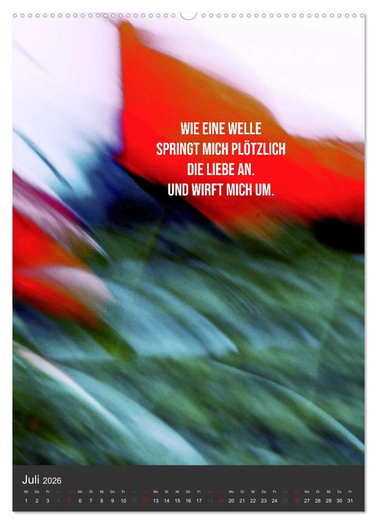 Weitere Ansicht: AugenweiTe Bilder.Texte.Inspirationen (Wandkalender 2026 DIN A2 hoch), CALVENDO Monatskalender | Martina Marten und Gudrun Schwibbe, Calvendo