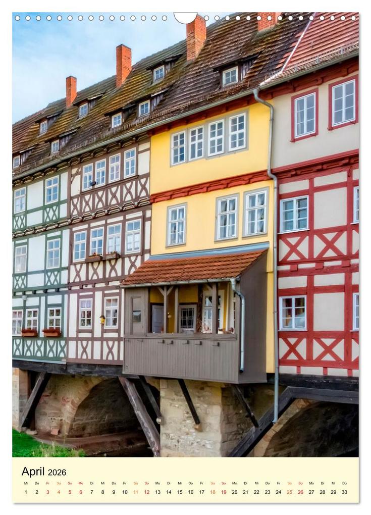 Weitere Ansicht: Geliebtes Erfurt (Wandkalender 2026 DIN A3 hoch), CALVENDO Monatskalender | Peter Roder, Calvendo