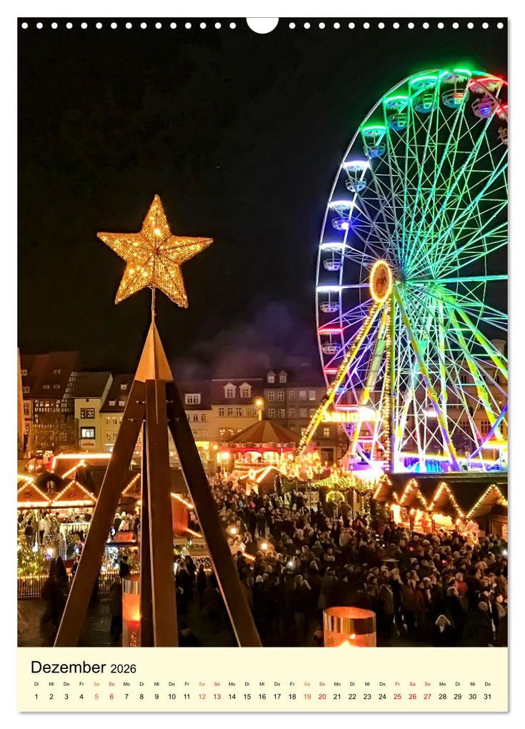 Weitere Ansicht: Geliebtes Erfurt (Wandkalender 2026 DIN A3 hoch), CALVENDO Monatskalender | Peter Roder, Calvendo