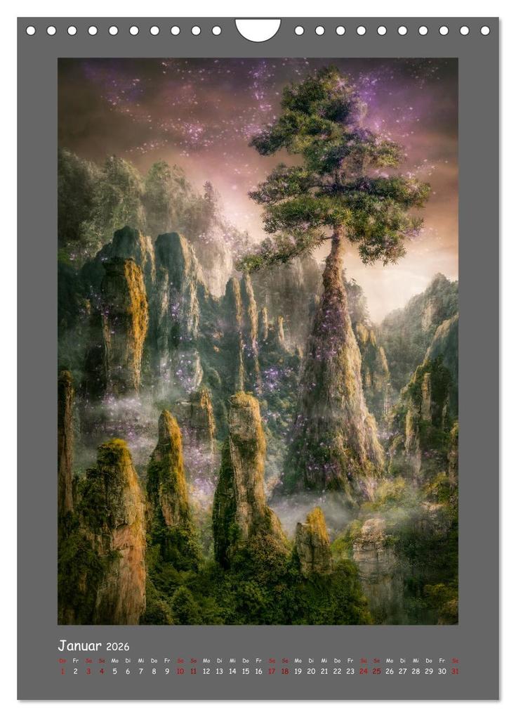 Weitere Ansicht: Yggdrasil - Der Baum des Lebens (Wandkalender 2026 DIN A4 hoch), CALVENDO Monatskalender | Simone Wunderlich, Calvendo