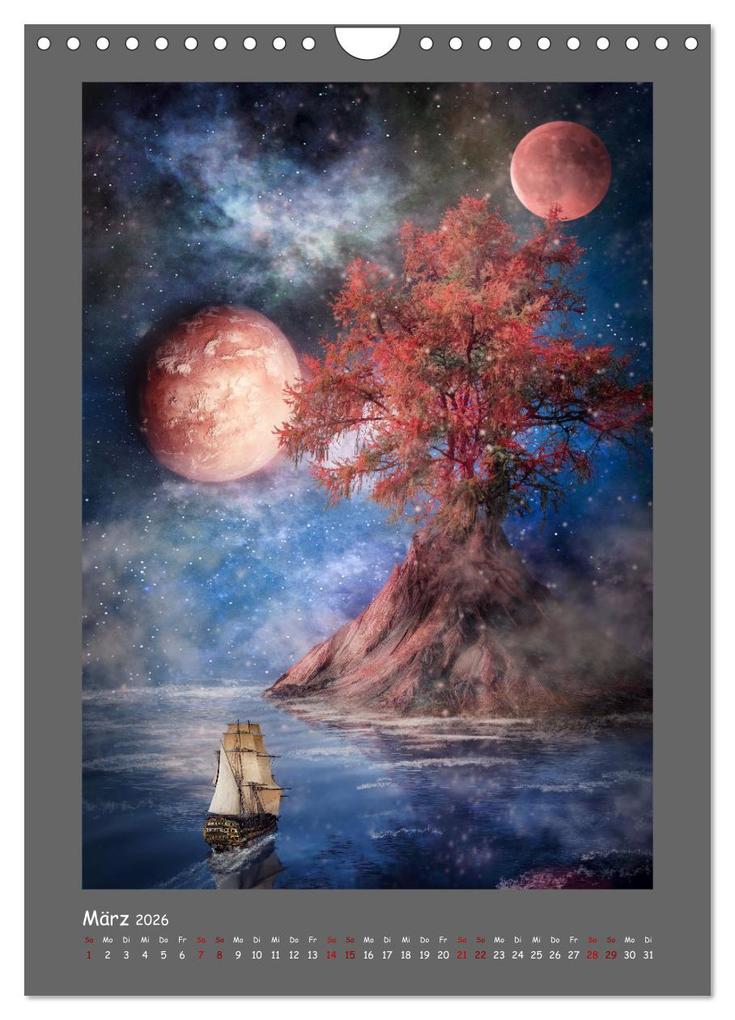 Weitere Ansicht: Yggdrasil - Der Baum des Lebens (Wandkalender 2026 DIN A4 hoch), CALVENDO Monatskalender | Simone Wunderlich, Calvendo