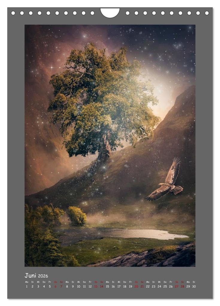 Weitere Ansicht: Yggdrasil - Der Baum des Lebens (Wandkalender 2026 DIN A4 hoch), CALVENDO Monatskalender | Simone Wunderlich, Calvendo