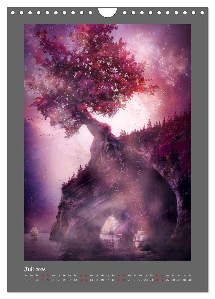 Weitere Ansicht: Yggdrasil - Der Baum des Lebens (Wandkalender 2026 DIN A4 hoch), CALVENDO Monatskalender | Simone Wunderlich, Calvendo