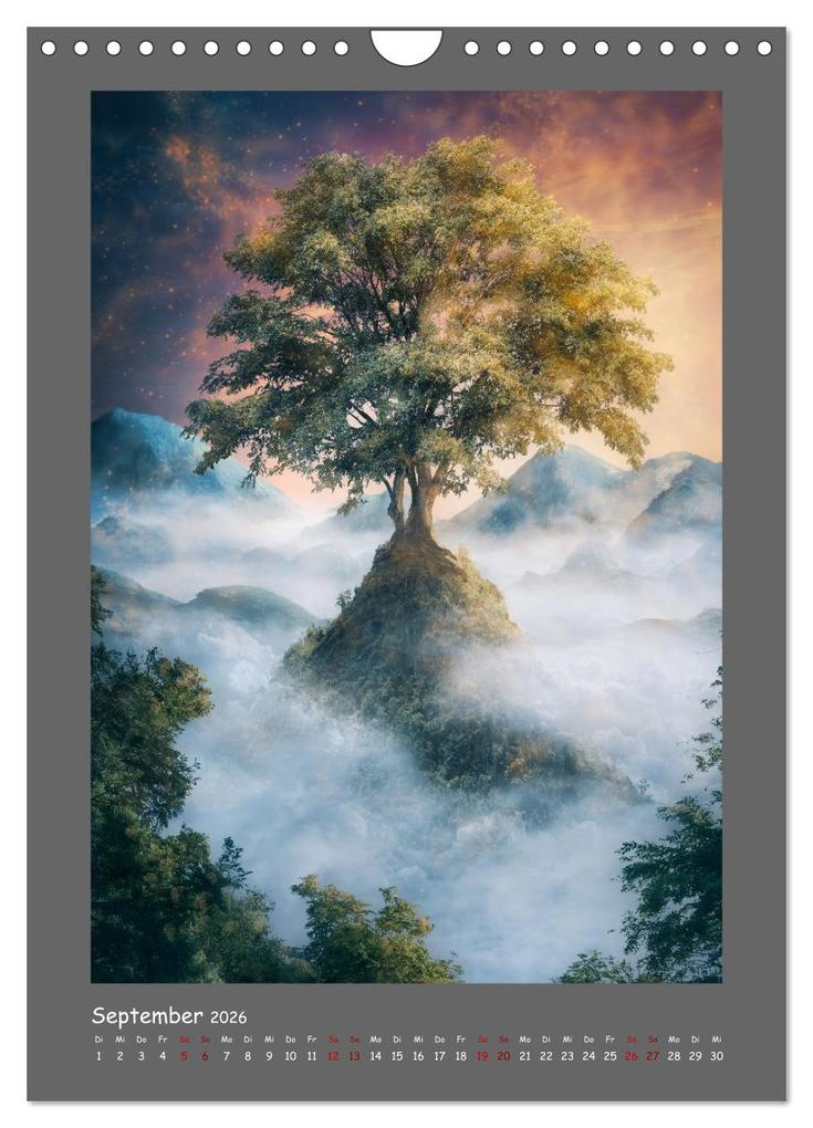 Weitere Ansicht: Yggdrasil - Der Baum des Lebens (Wandkalender 2026 DIN A4 hoch), CALVENDO Monatskalender | Simone Wunderlich, Calvendo