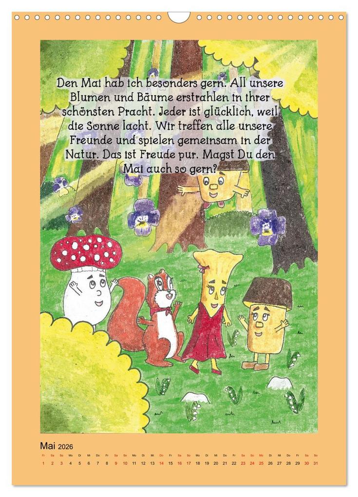 Weitere Ansicht: Tobi und das Jahr (Wandkalender 2026 DIN A3 hoch), CALVENDO Monatskalender | Sabine Kodatsch, Calvendo