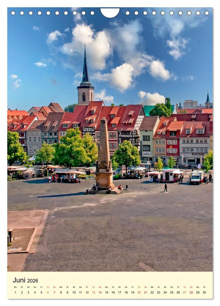 Weitere Ansicht: Geliebtes Erfurt (Wandkalender 2026 DIN A4 hoch), CALVENDO Monatskalender | Peter Roder, Calvendo