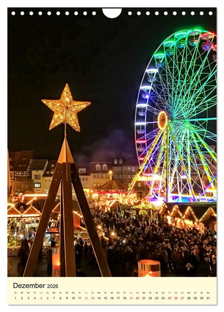 Weitere Ansicht: Geliebtes Erfurt (Wandkalender 2026 DIN A4 hoch), CALVENDO Monatskalender | Peter Roder, Calvendo