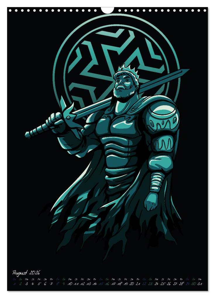 Weitere Ansicht: Dunkle Krieger (Wandkalender 2026 DIN A3 hoch), CALVENDO Monatskalender | Luca Schmidt, Calvendo
