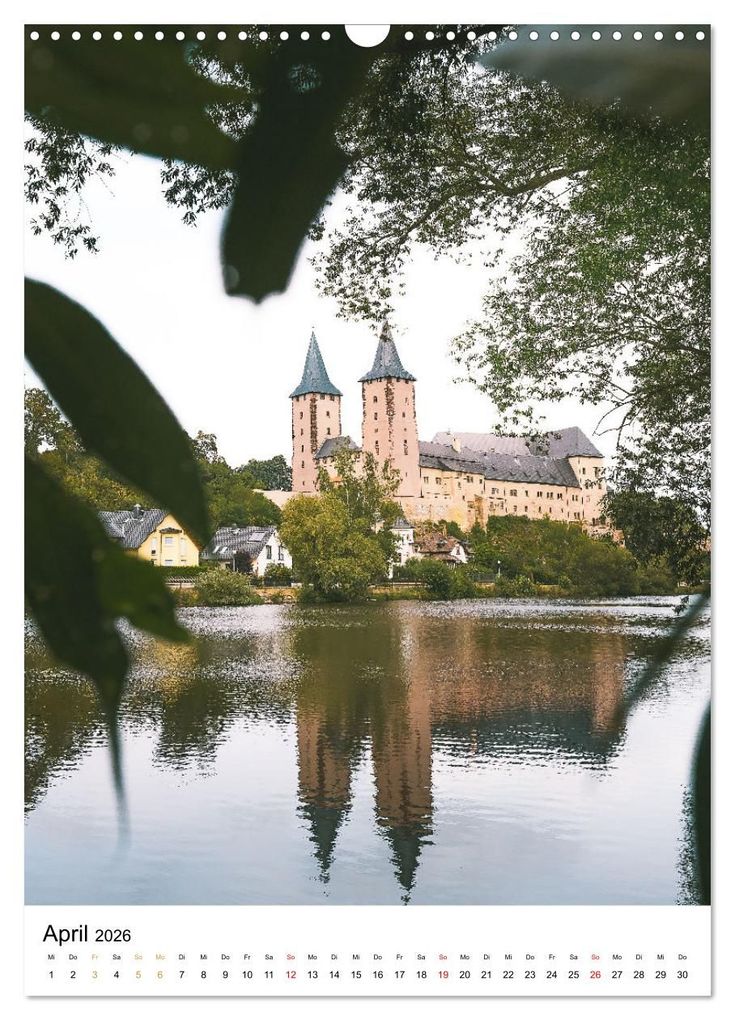 Weitere Ansicht: Sachsens Burgen und Schlösser mit Ortsangaben (Wandkalender 2026 DIN A3 hoch), CALVENDO Monatskalender | Benjamin Bisanz, Calvendo