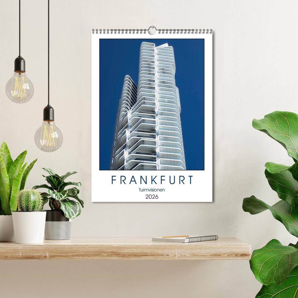 Weitere Ansicht: Frankfurt Turmvisionen (Wandkalender 2026 DIN A3 hoch), CALVENDO Monatskalender | Dieter Meyer, Calvendo