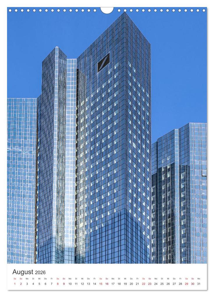 Weitere Ansicht: Frankfurt Turmvisionen (Wandkalender 2026 DIN A3 hoch), CALVENDO Monatskalender | Dieter Meyer, Calvendo