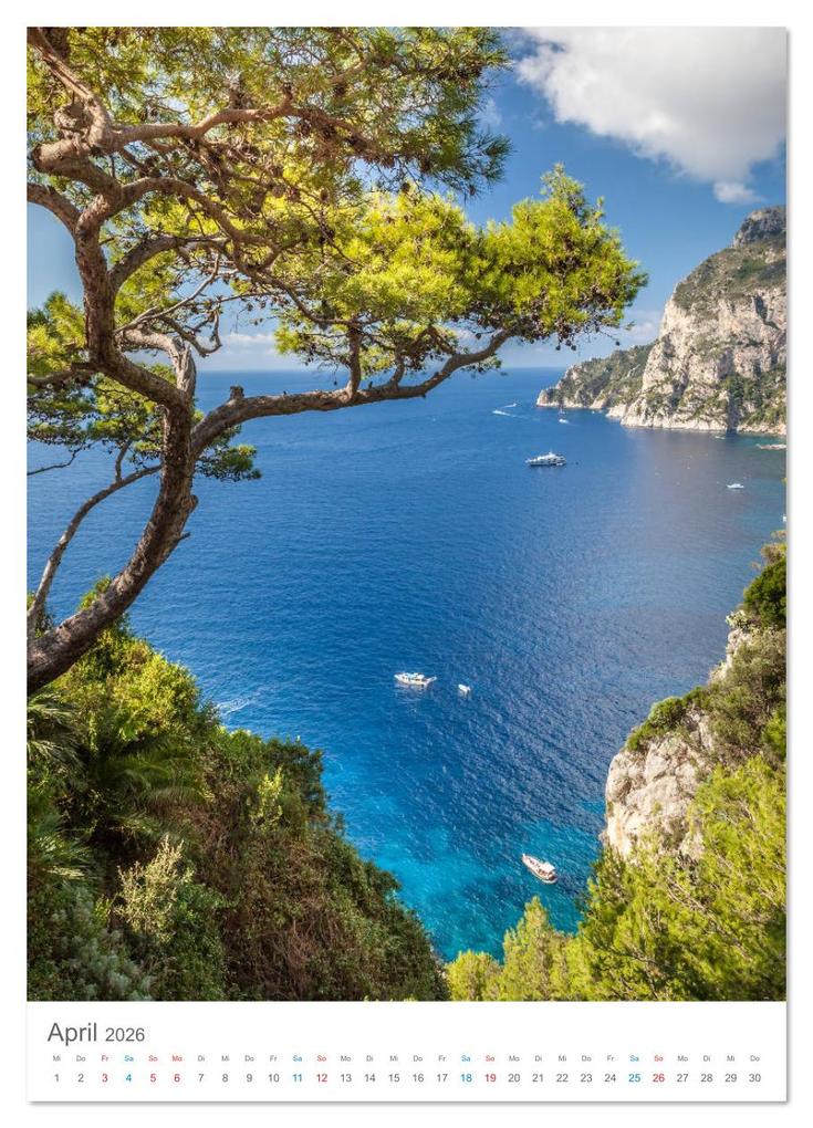 Weitere Ansicht: Lass uns träumen vom Süden (Wandkalender 2026 DIN A3 hoch), CALVENDO Monatskalender | Christian Müringer, Calvendo