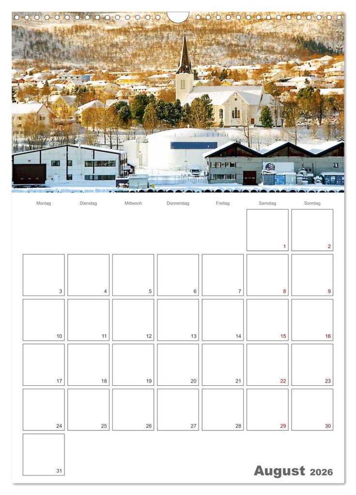 Weitere Ansicht: Die Küste Norwegens - Terminplaner (Wandkalender 2026 DIN A3 hoch), CALVENDO Monatskalender | Nina Schwarze, Calvendo