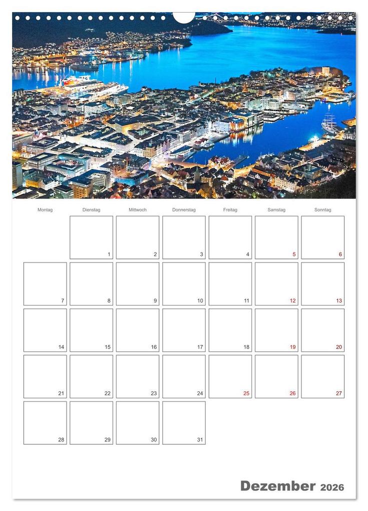 Weitere Ansicht: Die Küste Norwegens - Terminplaner (Wandkalender 2026 DIN A3 hoch), CALVENDO Monatskalender | Nina Schwarze, Calvendo