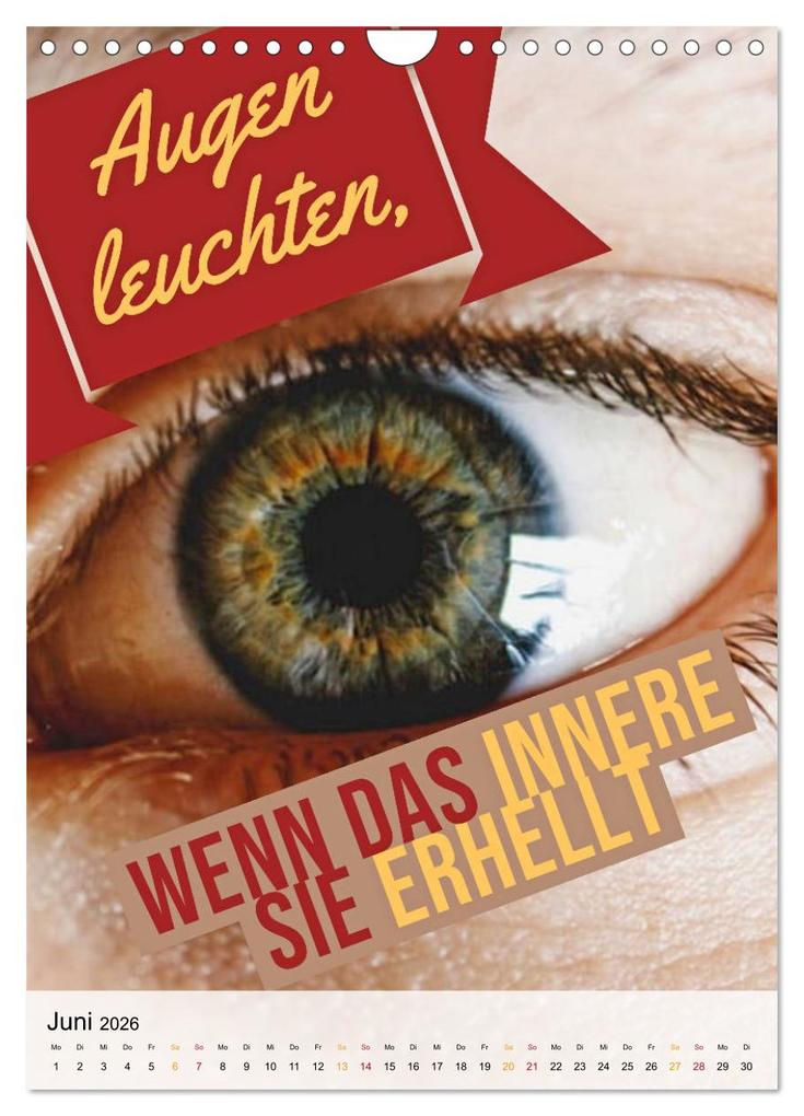 Weitere Ansicht: Dein monatlicher Motivationsschub: Das Leben wird nicht leichter, Du wirst nur stärker. (Wandkalender 2026 DIN A4 hoch), CALVENDO Monatskalender | CALVENDO CALVENDO, Calvendo