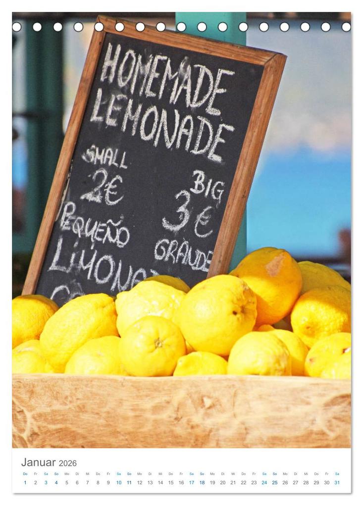 Weitere Ansicht: Mallorca - Mediterranes Lebensgefühl zum Träumen (Tischkalender 2026 DIN A5 hoch), CALVENDO Monatskalender | Tina Bentfeld, Calvendo