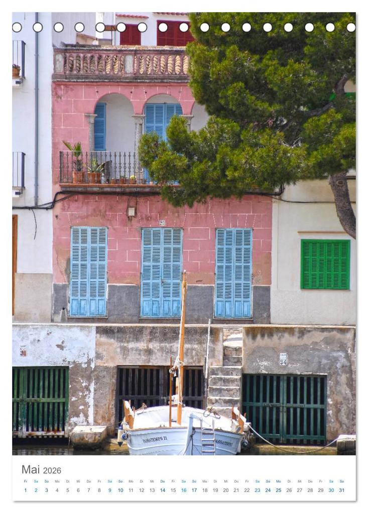 Weitere Ansicht: Mallorca - Mediterranes Lebensgefühl zum Träumen (Tischkalender 2026 DIN A5 hoch), CALVENDO Monatskalender | Tina Bentfeld, Calvendo