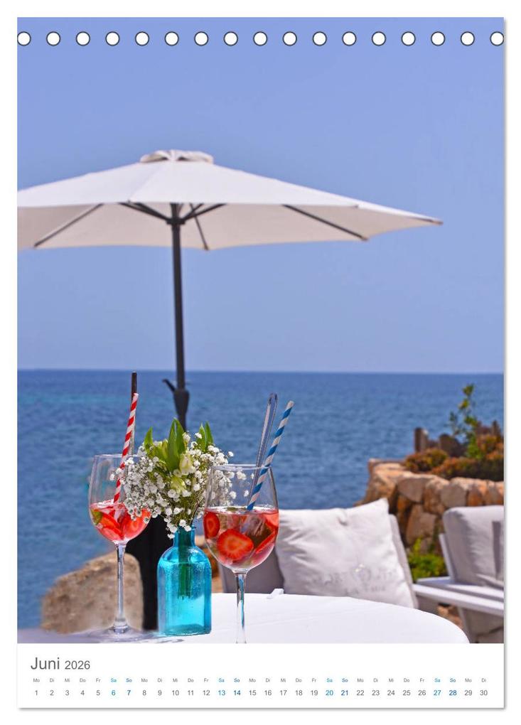 Weitere Ansicht: Mallorca - Mediterranes Lebensgefühl zum Träumen (Tischkalender 2026 DIN A5 hoch), CALVENDO Monatskalender | Tina Bentfeld, Calvendo