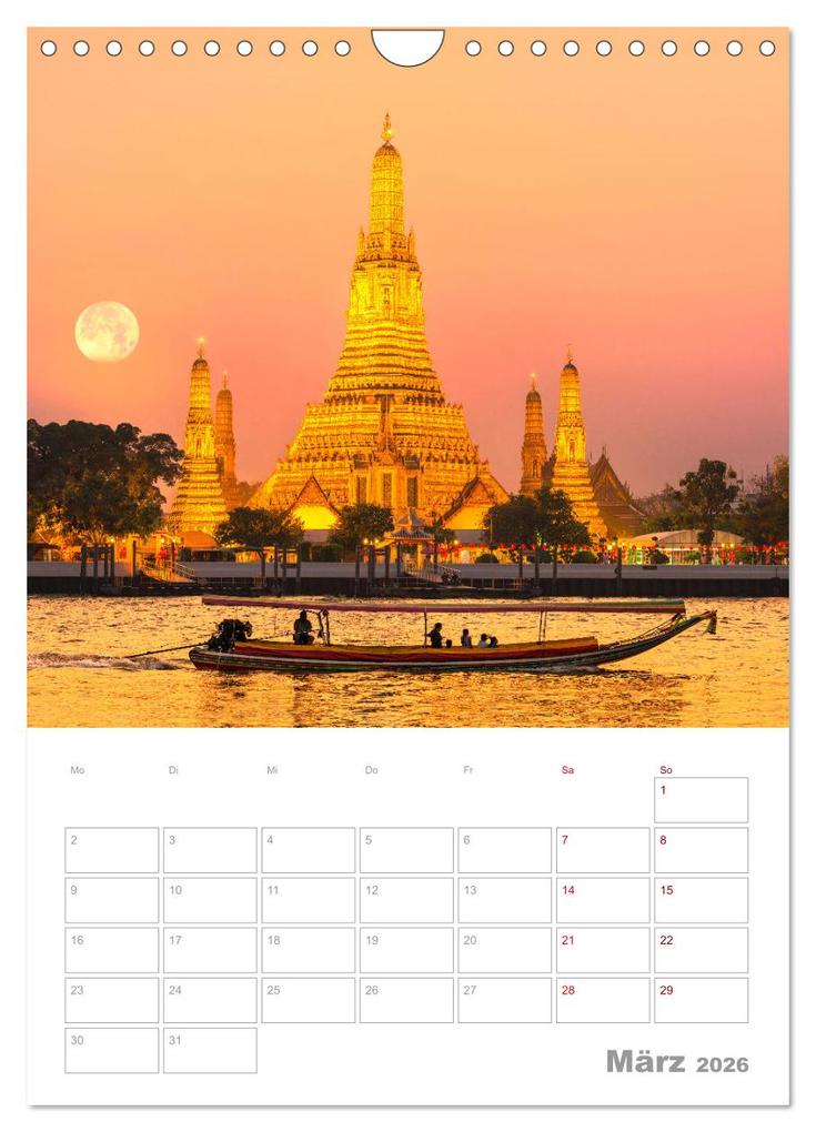 Weitere Ansicht: VOLLMOND-Planer - Im Licht der Nacht (Wandkalender 2026 DIN A4 hoch), CALVENDO Monatskalender | Globe VISUAL, Calvendo