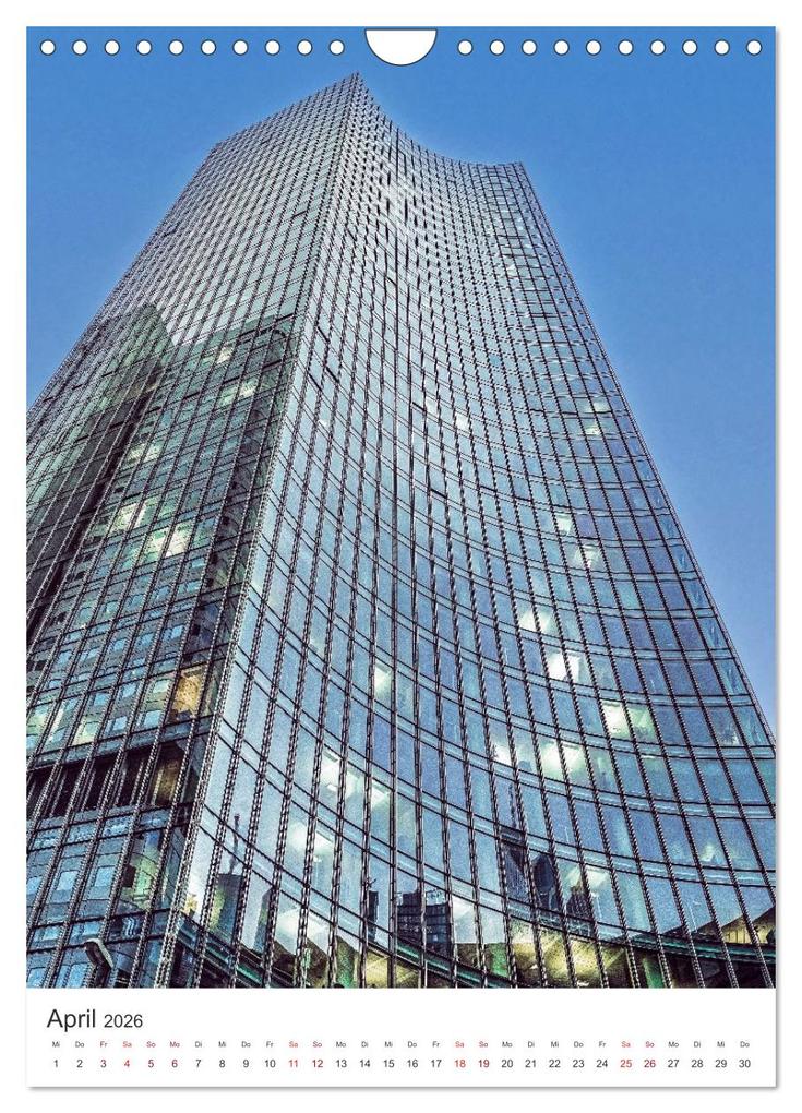 Weitere Ansicht: Frankfurt Turmvisionen (Wandkalender 2026 DIN A4 hoch), CALVENDO Monatskalender | Dieter Meyer, Calvendo