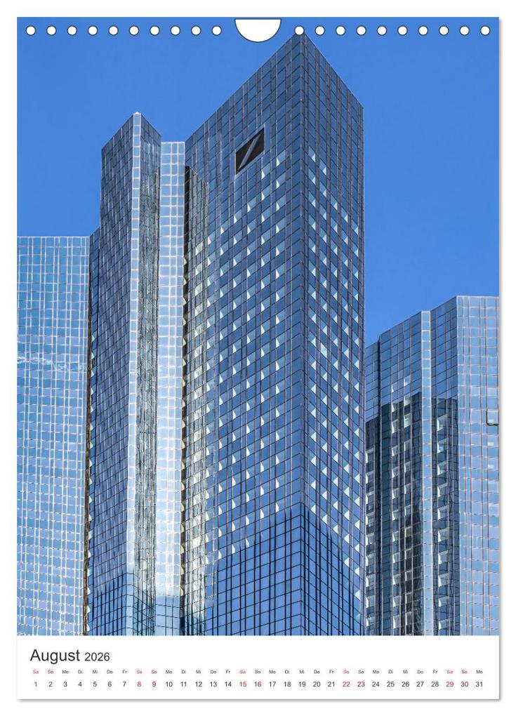 Weitere Ansicht: Frankfurt Turmvisionen (Wandkalender 2026 DIN A4 hoch), CALVENDO Monatskalender | Dieter Meyer, Calvendo