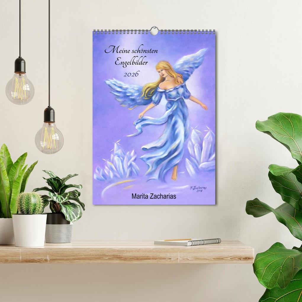 Weitere Ansicht: Meine schönsten Engelbilder - Marita Zacharias (Wandkalender 2026 DIN A3 hoch), CALVENDO Monatskalender | Marita Zacharias, Calvendo