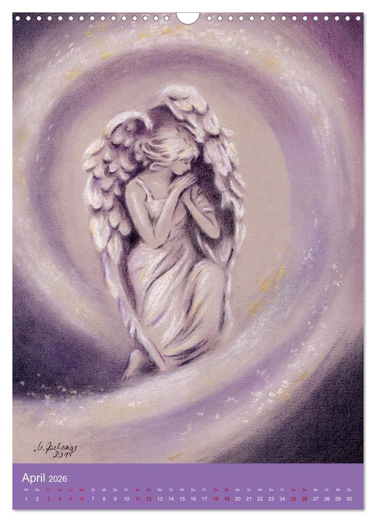 Weitere Ansicht: Meine schönsten Engelbilder - Marita Zacharias (Wandkalender 2026 DIN A3 hoch), CALVENDO Monatskalender | Marita Zacharias, Calvendo