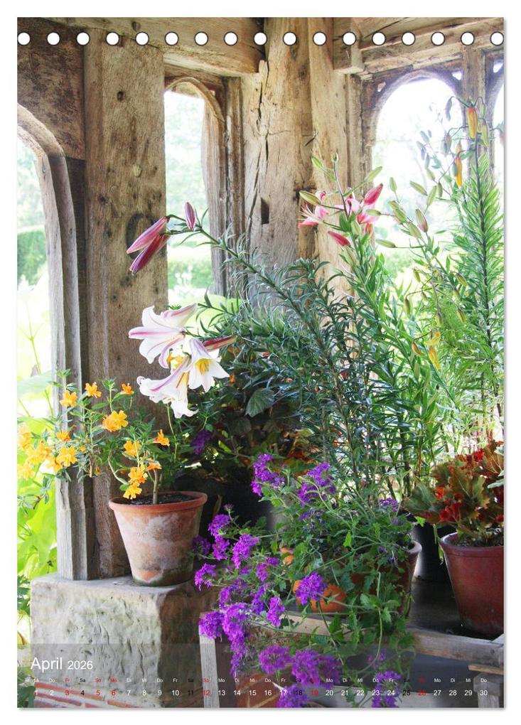 Weitere Ansicht: Ferien im Garten (Tischkalender 2026 DIN A5 hoch), CALVENDO Monatskalender | Gisela Kruse, Calvendo