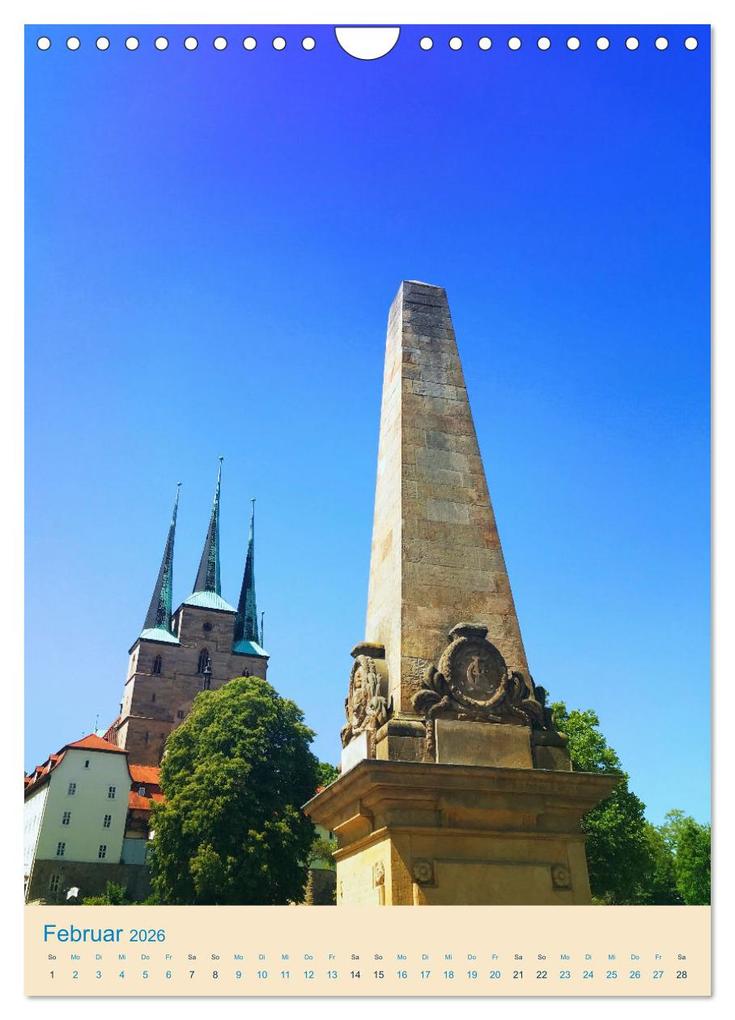 Weitere Ansicht: Erfurt und Eisenach - Traumhaft Schön (Wandkalender 2026 DIN A4 hoch), CALVENDO Monatskalender | Gaby Wojciech, Calvendo