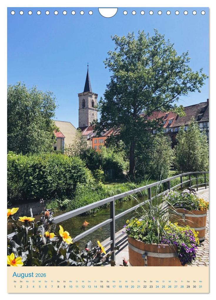 Weitere Ansicht: Erfurt und Eisenach - Traumhaft Schön (Wandkalender 2026 DIN A4 hoch), CALVENDO Monatskalender | Gaby Wojciech, Calvendo