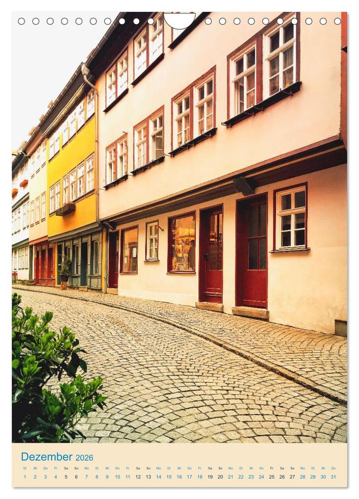 Weitere Ansicht: Erfurt und Eisenach - Traumhaft Schön (Wandkalender 2026 DIN A4 hoch), CALVENDO Monatskalender | Gaby Wojciech, Calvendo