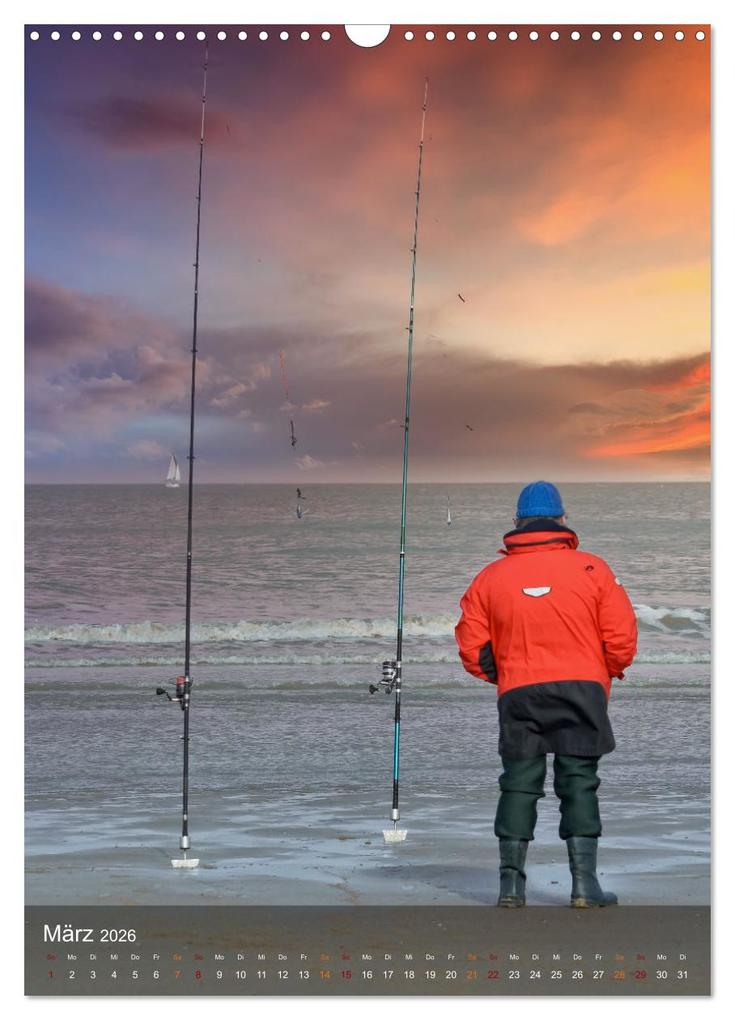 Weitere Ansicht: Angeln - einfach cool (Wandkalender 2026 DIN A3 hoch), CALVENDO Monatskalender | Peter Roder, Calvendo