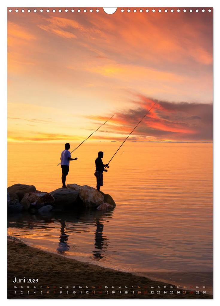 Weitere Ansicht: Angeln - einfach cool (Wandkalender 2026 DIN A3 hoch), CALVENDO Monatskalender | Peter Roder, Calvendo