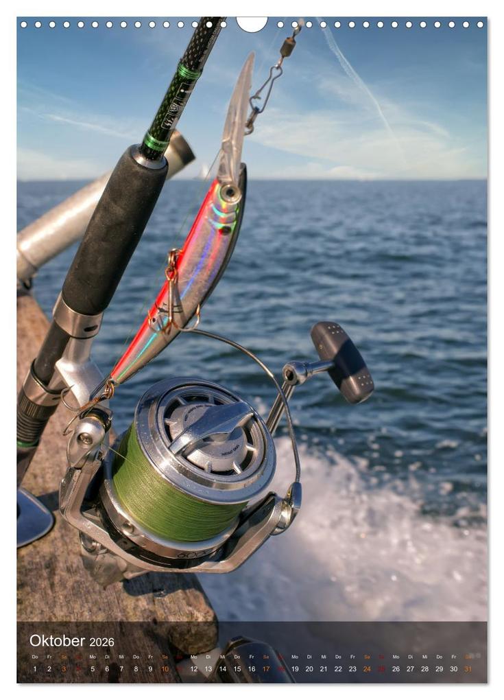Weitere Ansicht: Angeln - einfach cool (Wandkalender 2026 DIN A3 hoch), CALVENDO Monatskalender | Peter Roder, Calvendo