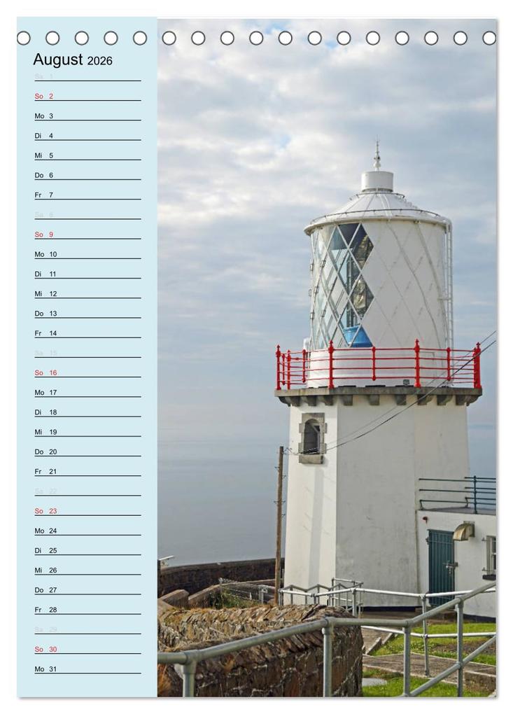 Weitere Ansicht: Leuchttürme - Geburtstagskalender (Tischkalender 2026 DIN A5 hoch), CALVENDO Monatskalender | Babett Paul - Babett's Bildergalerie, Calvendo