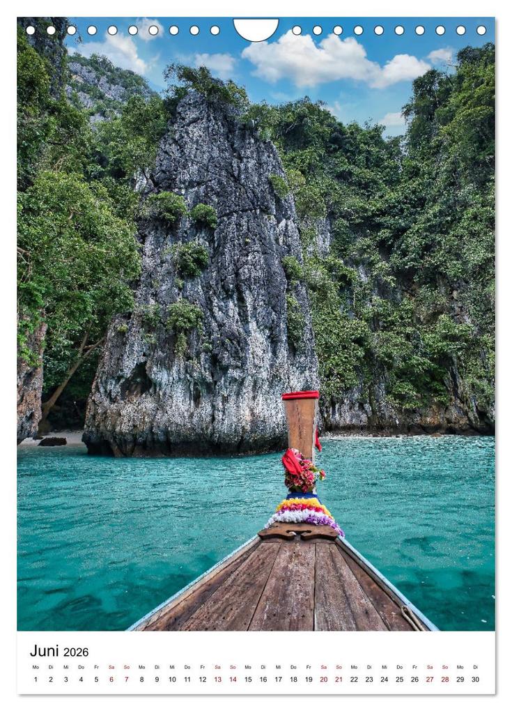 Weitere Ansicht: Traumhafte Strände in Asien (Wandkalender 2026 DIN A4 hoch), CALVENDO Monatskalender | Bernd Hartner, Calvendo