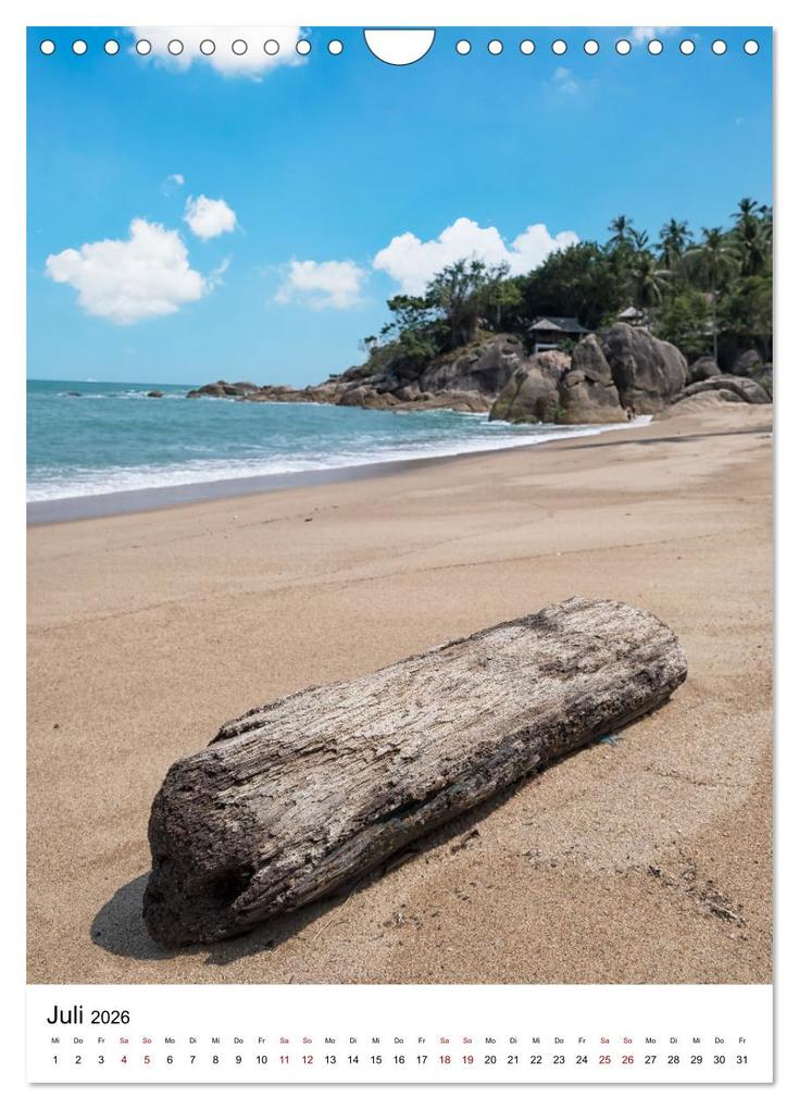 Weitere Ansicht: Traumhafte Strände in Asien (Wandkalender 2026 DIN A4 hoch), CALVENDO Monatskalender | Bernd Hartner, Calvendo