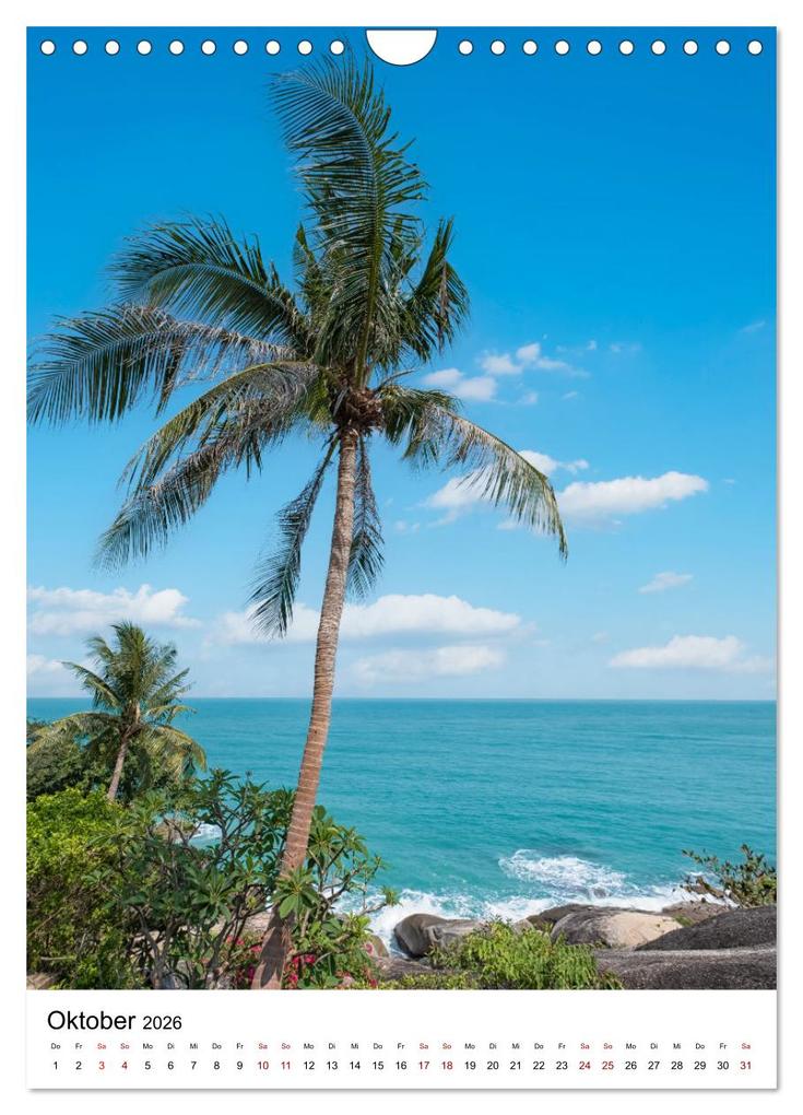 Weitere Ansicht: Traumhafte Strände in Asien (Wandkalender 2026 DIN A4 hoch), CALVENDO Monatskalender | Bernd Hartner, Calvendo