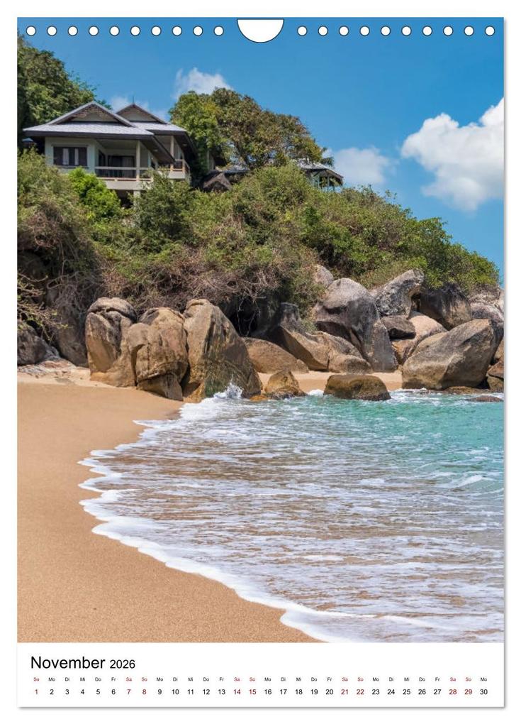 Weitere Ansicht: Traumhafte Strände in Asien (Wandkalender 2026 DIN A4 hoch), CALVENDO Monatskalender | Bernd Hartner, Calvendo