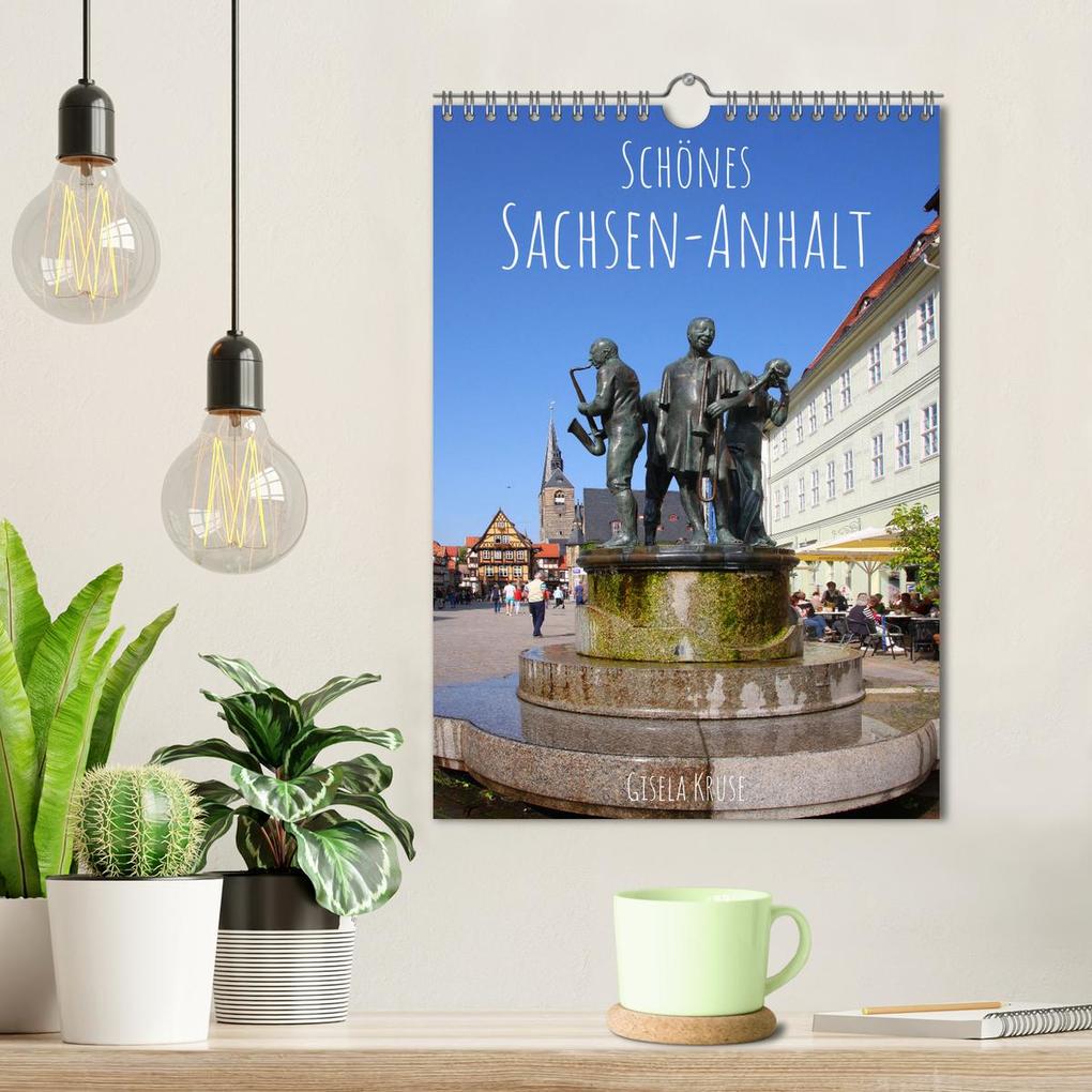 Weitere Ansicht: Schönes Sachsen-Anhalt (Wandkalender 2026 DIN A4 hoch), CALVENDO Monatskalender | Gisela Kruse, Calvendo