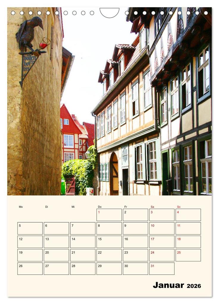 Weitere Ansicht: Schönes Sachsen-Anhalt (Wandkalender 2026 DIN A4 hoch), CALVENDO Monatskalender | Gisela Kruse, Calvendo